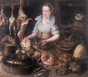 RYCK, Pieter Cornelisz van The Kitchen Maid AF oil painting reproduction